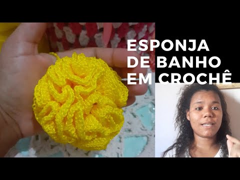 Vídeo: Como Fazer Uma Bucha De Crochê