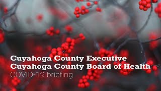 2020 11 20 Cuyahoga County COVID Health Briefing