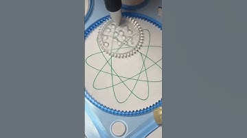 perfect circle！#shorts #spirograph  #asmr #spirographshr#satisfying #pattern #viral