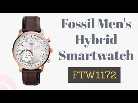 Fossil Men's Hybrid Smartwatch FTW1172