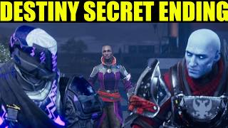 Destiny 2 SECRET ENDING CINEMATIC (how to unlock) | interact with Zavalas auto rifle