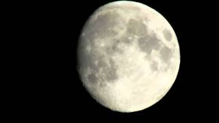 Nikon Coolpix P100 Full Zoom and Full HD Test 3 - MOON in Italy