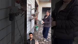 Door &amp; Window Cutting Machine Full Process | दीवार काटने की मशीन #facts #shorts