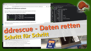 🛠️ How to rescue a broken hard drive with ddrescue – explained step by step!