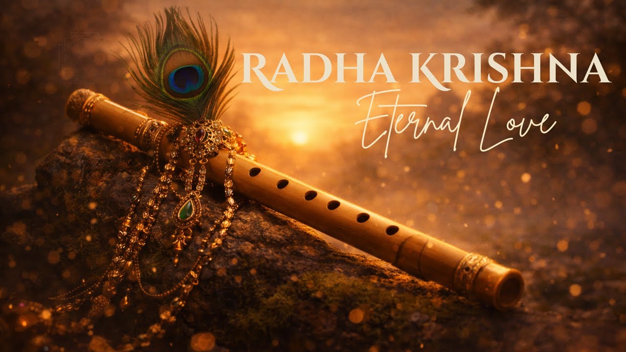 Radha Krishna – Eternal Love | Meditative Flute (1 Hour Loop)