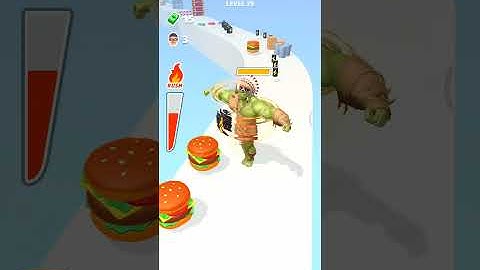 Muscle Rush Gameplay iOS,Android Walkthrough Level 79 #musclerush #shorts #androidgames