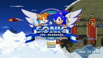 Sonic Before the Sequel Redux Demo (Sonic Fan Game) (SAGE 2023)