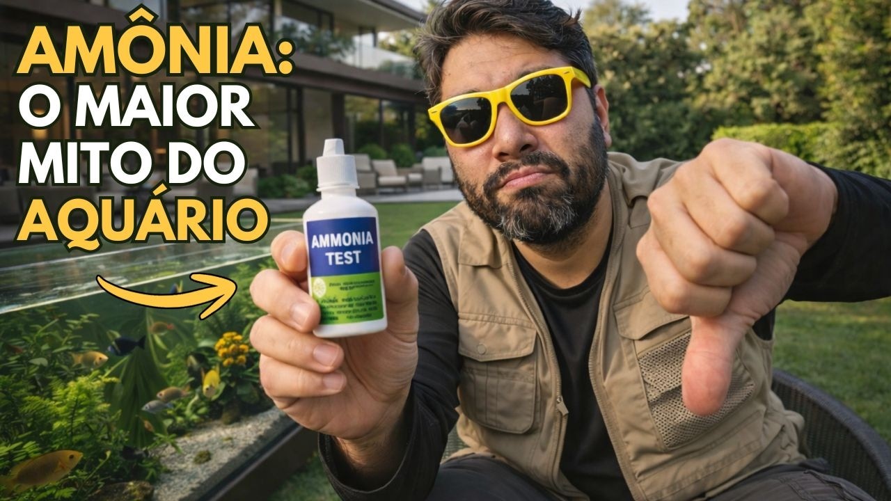Amônia NÃO é o Problema do Seu Aquário