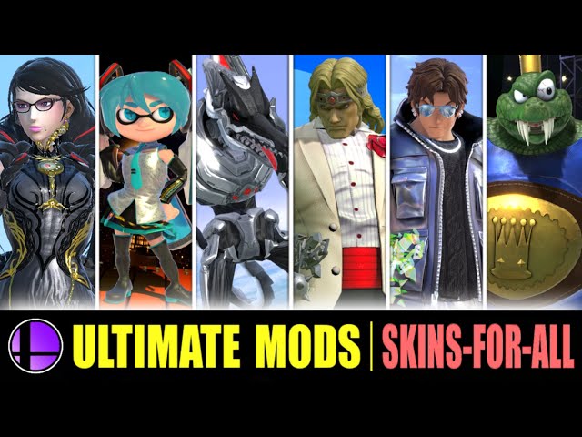 Everyone Gets A Skin (Part 7/15)  1 Minute Mods #SuperSmashBros