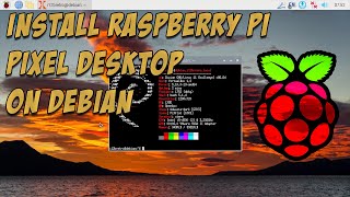 Install Raspberry Pi PIXEL Desktop/Theme on Debian