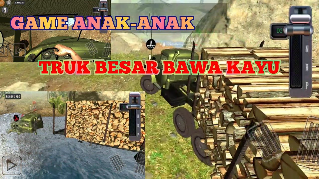  Truk  ayah bawa kayu  besar YouTube