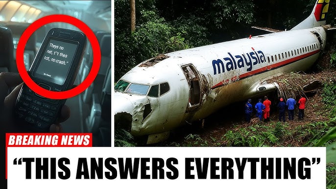 Flight MH370 Passenger Sent Chilling Text Message That Solves the Disappearance - YouTube