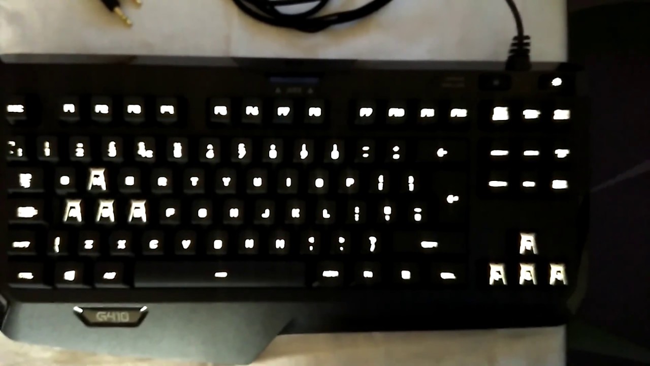 Logitech G410 Atlas Spectrum lightning effects