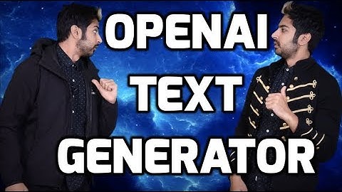 OpenAI Text Generator