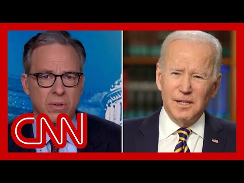 'Not how it works': Tapper reacts to Biden dismissing Afghanistan probe