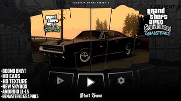 REMASTERED GRAPHICS MODPACK - GTA SA ANDROID | Support Android Version 11-15 🔥