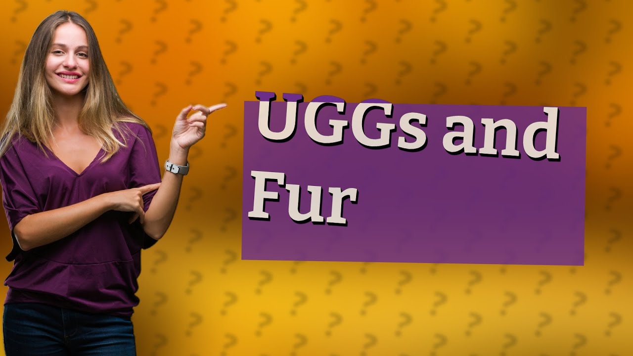 Do all UGGs use real fur? YouTube