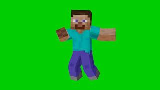 #Футаж танец майнкрафт хромокей ◄4K•HD► #Footage dance minecraft chromakey