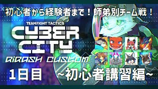 【TeamFight Tacticsカスタム】ぎが杯！1日目～初心者講習編～【戯画之川がすけ】