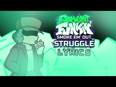 SMOKE 'EM OUT STRUGGLE with Lyrics / Vs Garcello | WEEK G | FRIDAY NIGHT FUNKIN' with Lyrics!