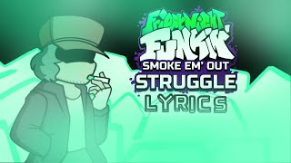 SMOKE 'EM OUT STRUGGLE with Lyrics / Vs Garcello | WEEK G | FRIDAY NIGHT FUNKIN' with Lyrics!