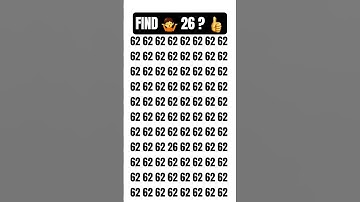 #find odd number 🤪👀 26 #shortvideo #solanki Piyush Kumar 786 #foryou #trending #gkmaths #quiz #ढूंढो