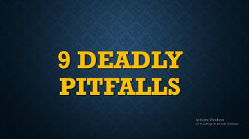 9 DEADLY PITFALLS BY MARK PULMANO