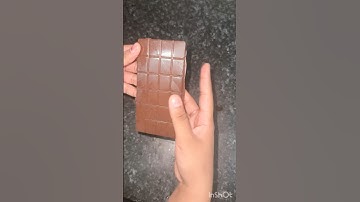 Homemade chocolate using cocoa powder is a simple and delicious treat #baking #chocolate