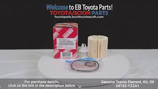 Genuine Toyota Element, Kit, Oil: 04152-YZZA1 | Boch Toyota South Parts