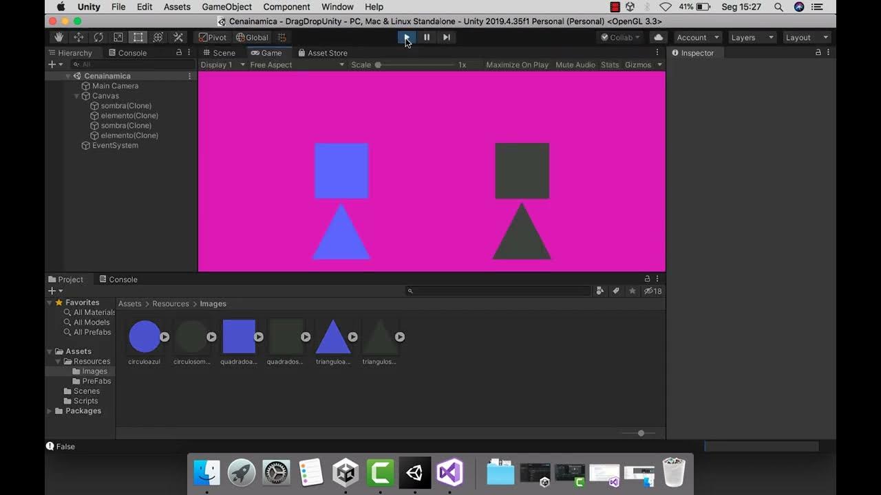 Unity - Drag Drop (Arrastar e Soltar) - Cena Dinâmica.- parte 3 - YouTube