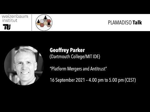 Platform Mergers and Antitrust, Geoffrey Parker - YouTube