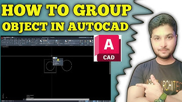 How to Group Object In Autocad | Tutorial urdu hindi 2025 | Nabeel Architect