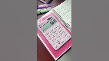 Sharp Calculators - EL-M337 Pink