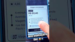 Nova atualização da Uber. #99pop #uber #uberdriver #motorista #atualização #aplicativo #viral
