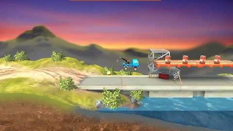 BRIDGE CONSTRUCTOR STUNTS LVL 2