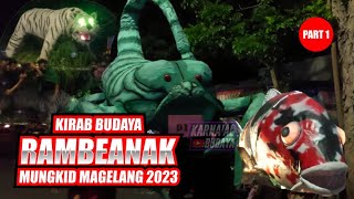 🔴 LIVE KIRAB BUDAYA DESA RAMBEANAK 2023 ( PART 1 ) MUNGKID MAGELANG #karnaval2023 #muludan