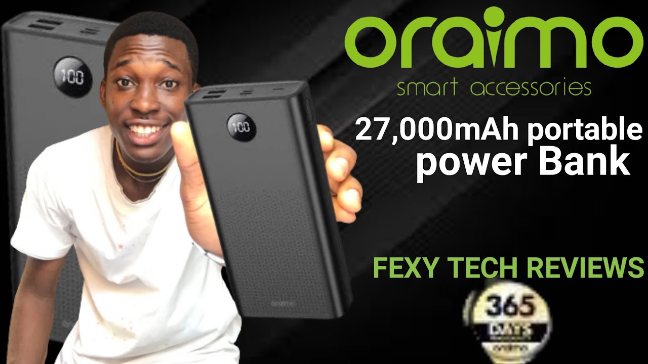 Oraimo Traveler 3 Byte 27000mAh Power Bank –