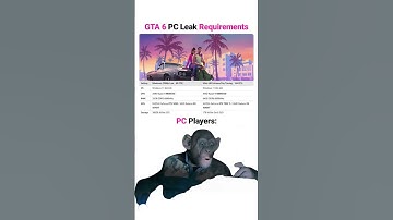 GTA 6 PC Requirement is Insane. Cab you Rig handle GTA 6?