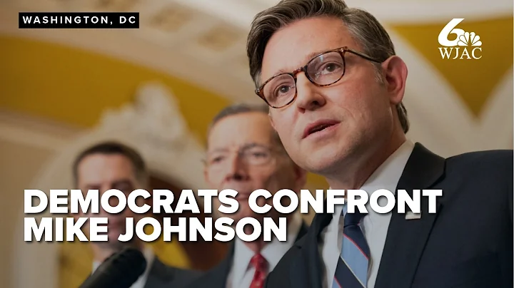 FULL: Democrat Senators Mark Kelly, Ruben Gallego confront Mike Johnson on day 8 of shutdown