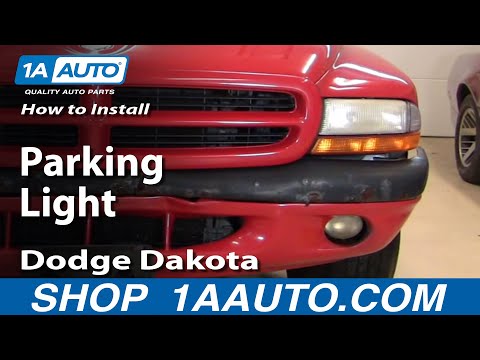 How to Replace Corner Lights 97-04 Dodge Dakota