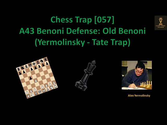 The Old Benoni Defense Part 1 (The Old Benoni Trap) Chess Openings