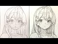 Easy How To Draw Anime Girl Easy Drawing Tutorial How To Draw Beautifull Girl 
