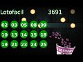 Resultado Lotofacil 21/05/2026. Concurso 3691. O premio estimado é de R$ 2.000.000,00.
