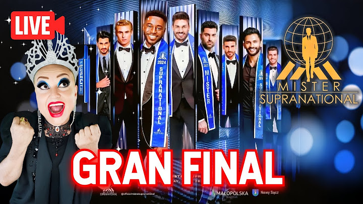 🔴 LIVE MISTER SUPRANATIONAL 2025 - GRAN FINAL