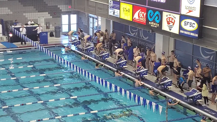 Kyle Conard - 50 yd freestyle - 23.99 secends - GY...