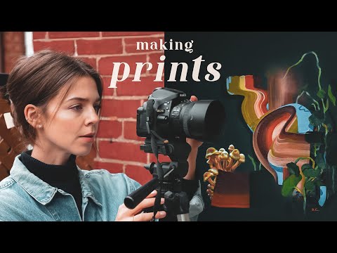 How I Make Fine Art Prints Of My Paintings