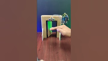 automatic door opening system #electronic #arduino #project #engineering #auto #automatic