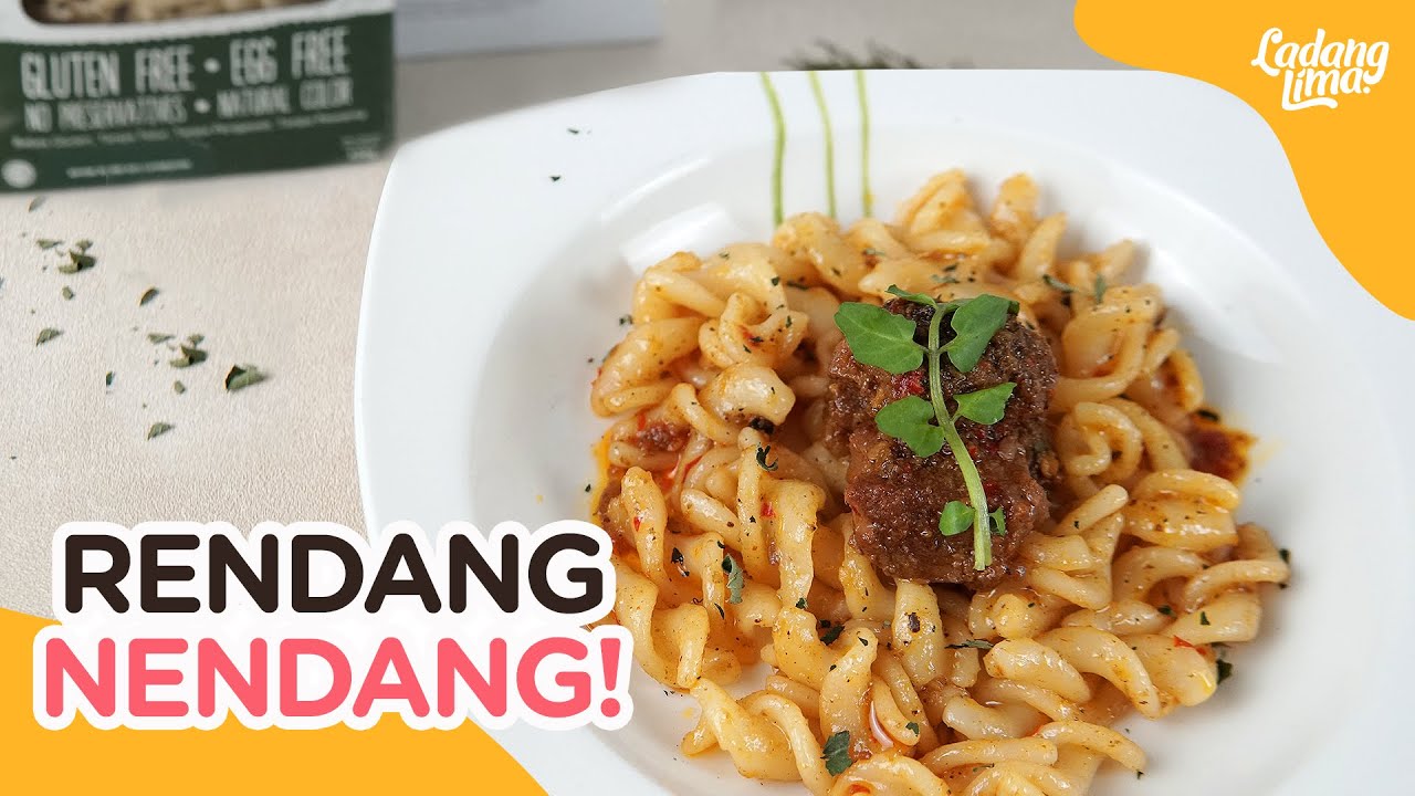 Pasta Rendang RESEP PASTA RENDANG SANGAT NENDANG! #GlutenFree - YouTube