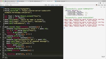 EP13 - Parse Server: Promises in Practice