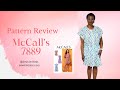 Pattern Review McCall S 7889 Pattern Review McCall S 7889